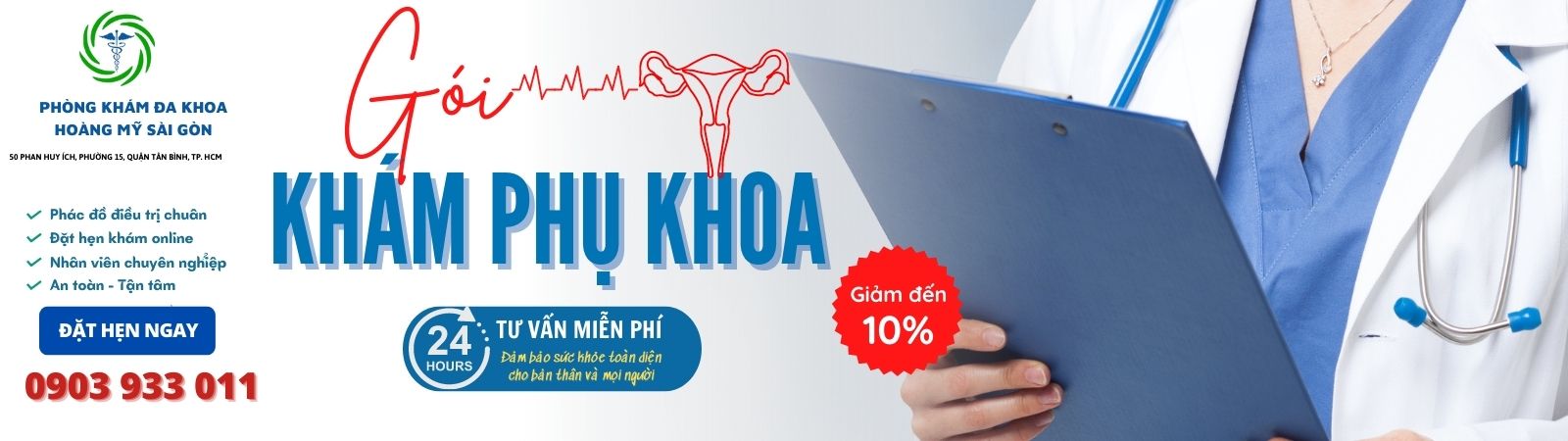 KHÁM PHỤ KHOA TRONG GIỜ, NGOÀI GIỜ